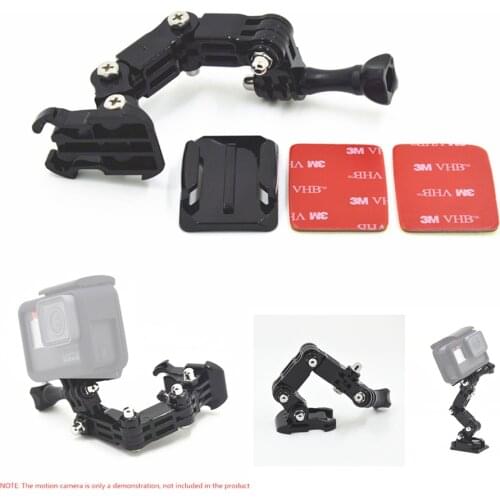 For Gopro 4 Ways Turntable Buckle Mount for Go Pro Hero 4 5 6 4s 5s SJCAM SJ4000 EKEN H9 H9R for XiaoMi Yi action camera