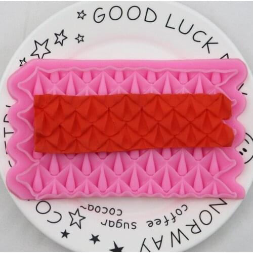 Lace Pattern 2 Fondant Silicone Mold Cake Lace Mold XGY-298
