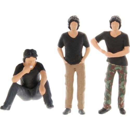 1/64 Miniature Scenario Repair Figurine People DIY Diorama Decor for