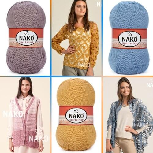 Товары для шитья Nako Super Pearl Delicate China At AliExpress