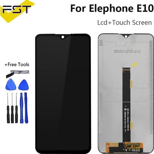 Tested 100% Original 6.5 inch Elephone E10 LCD Display+Touch Screen Digitizer Assembly LCD+Touch Digitizer for Elephone E10 LCD