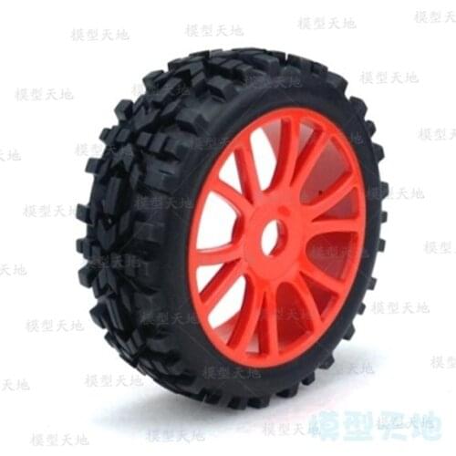 HSP 1/8 off-road vehicles 118MM desert tires 8SC pull short card 17MM wear-resistant sand tires digging tires snow tires 84