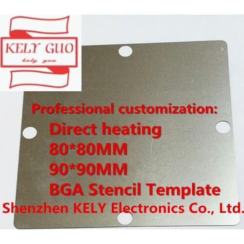 Direct heating 80*80mm 90*90mm YM2200C4T4MFB YM2300C4T4MFB YM2500C4T4MFB YM2700C4T4MFB YM2200C4T20FB BGA YM3200C4T20FG Stencil
