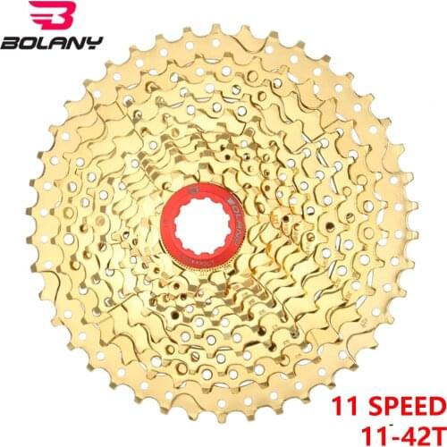 BOLANY MTB 11Speed Bike Cassette11S 11-42T Ultralight Bicycle Freewheel Mountain Bicycle Accessories For XX1 XT M8000 SLX M7000