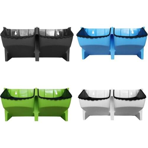 Vertical Living Wall Planter Herb Plastic Pot STACKABLE Rack Indoor Outdoor