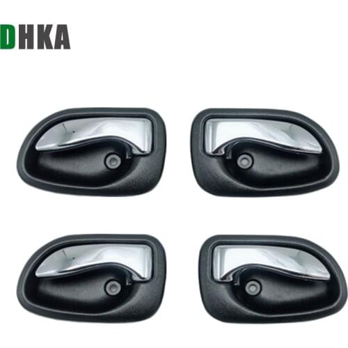 DHKA INSIDE INTERIOR DOOR HANDLE For HYUNDAI ATOS 97-05 1997 1998 1999 2000 2001 2002 2003 2004 2005 CHROME OEM: RH:82620-2200