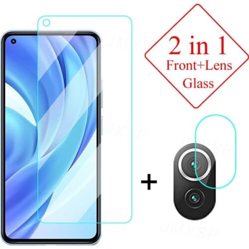 Protective Glass For Xiaomi Mi 11 Lite 11i Tempered Glass For Xiaomi Mi 11X Pro Lens Glass Film Screen Protector Cover Camera