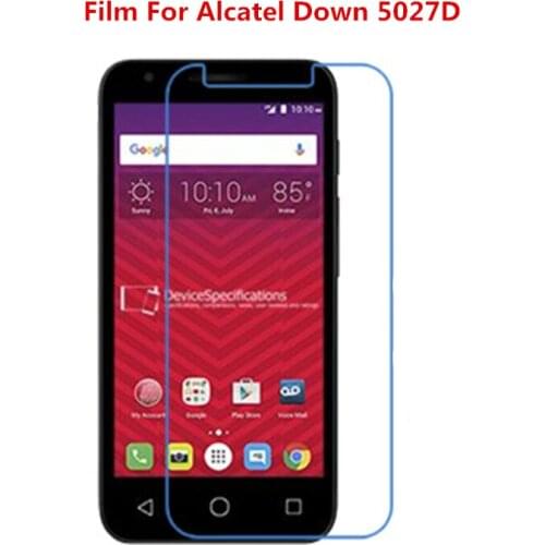 1/2/5/10 Pcs Ultra Thin Clear HD LCD Screen Protector Film With Cleaning Cloth Film For Alcatel Down 5027D