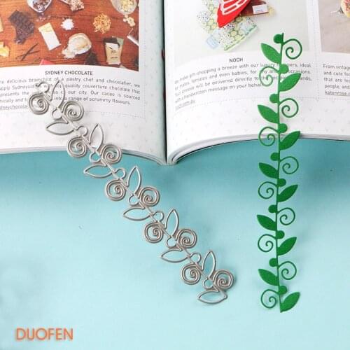1pc fancy vine Stencils Cutting die for DIY craft projects embossing Scrapbooking Scrapbook Paper Album