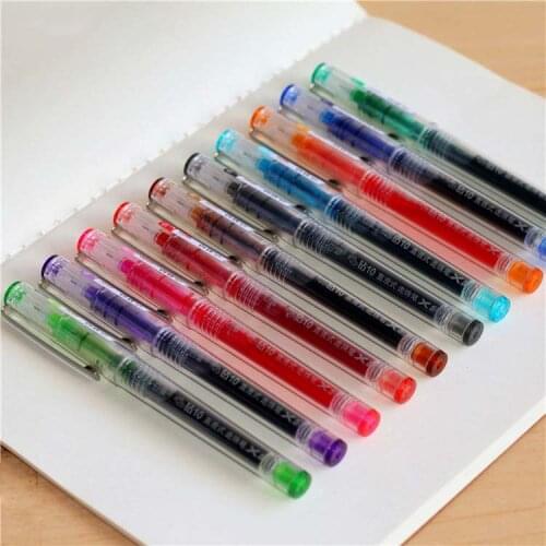 1pcs School and Offices Needle Ink storage Quick-drying fashion Colorful Gel Pen