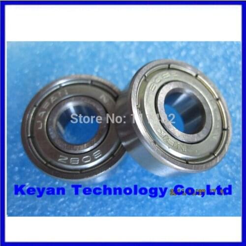 10pcs 608ZZ ABEC-7 Deep groove ball bearing,high-carbon bearing steel 8*22*7 mm 608 2Z Integrated Circuits