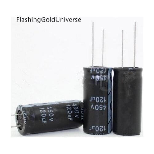 20pcs 120UF 420V Electrolytic Capacitor 18X31mm 420V 120UF FREE SHIPPING best quality New origina