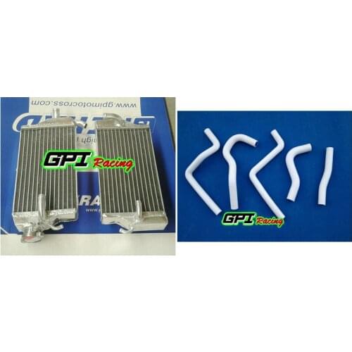 Aluminum racing RH&LH Radiator +HOSE for HOSE Honda CR125 CR125R CR 125R 2004 04 NEW GPI