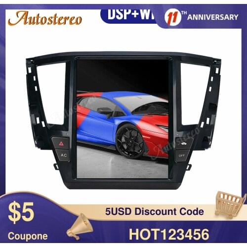 Android 9.0 128G For MITSUBISHI PAJERO Sport 2020 Car GPS Navigation Auto Stereo HeadUnit Multimedia Player Radio Tape Recorder