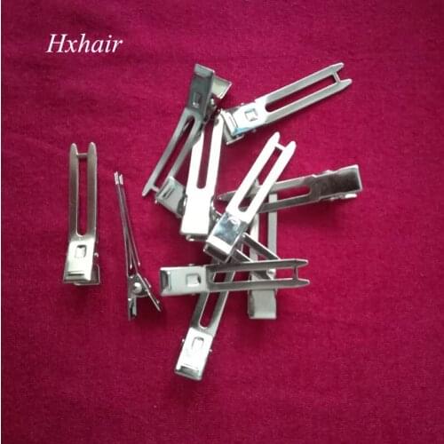 Freeshipping - 500pcs No.4 Hair Snap Clips Hair Pins / Alligator Headwear Hair Accessories Hairpins Rustproof Electroplating