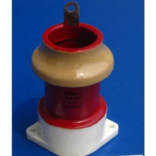 CCG11-1 1500PF 8KV 10KVA high frequency machine canned high voltage ceramic dielectric capacitor