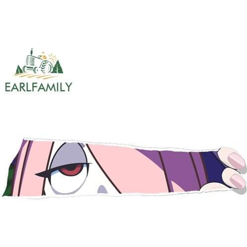 EARLFAMILY 13cm x 3.6cm for Sucy Inspired Creative Car Sticker ScratchProof Decal Surfboard Vinyl Motorcycle Helmet Trunk Decal