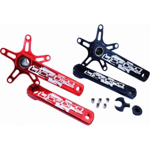 MTB Litepro Edge Hollow Integrated Crankset 130mm BCD Aluminum Alloy Five Claws Bicycle Crank