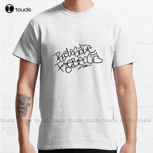 New Graffiti Relegate Rebecca Ted Lasso Tv Show Soccer Classic T-Shirt Mens Swim Shirt Cotton Tee Shirts S-5Xl