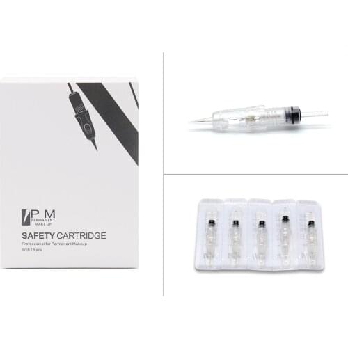 PM Permanent Makeup Cartridge Eyebrow Microblading Tattoo Needle R1 R3 R5 F14 F17