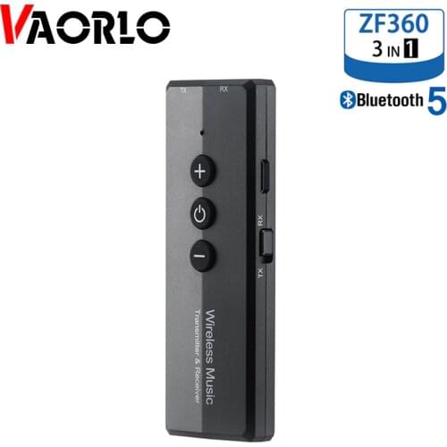 Bluetooth Transmitter Receiver V5.0 EDR+ Dongle For TV PC Car kti 3.5mm Jack Aux 3 in 1 Wireless Adapter Bluetooth Audio Stereo