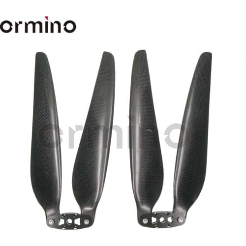 Ormino Folding propeller Carbon Fiber propeller adapter 26 28 30in RC UAV Drone Foldable Propellers Kit CW/CCW Drone multicopter