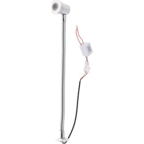 LED Map Reading Light with Flexible 300mm Tube for Motorhome Boat RV Camper