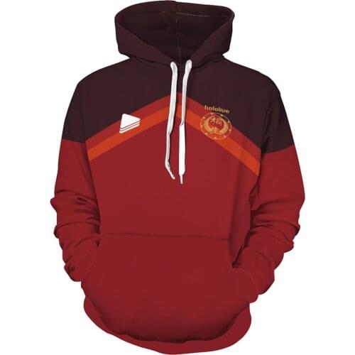 Hololive Mori Calliope Cosplay Hoodie Nekomata Okayu 3D Printed Sweatshirt Men Women Casual Pullover Coat