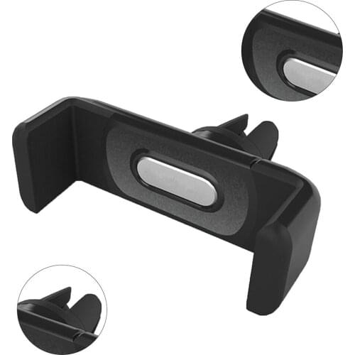 Universal Car Phone Mount Fingerprint Clamp Air Vent Car Mount Handsfree Cell Phone Holder With Lever For Car