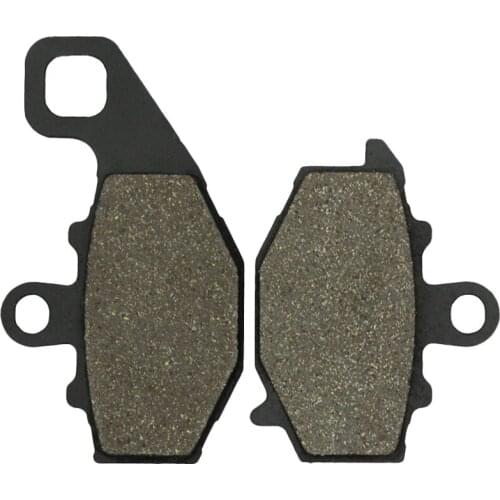 Cyleto Motorcycle Rear Brake Pads for KAWASAKI EX650 Ninja 12-16 ER-6f ER 6F ER6F 06-11 ER-6n ER 6n ER6n 06-11 KLE 650 07-14