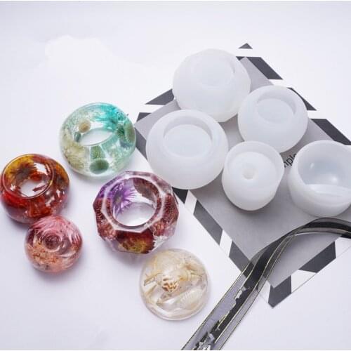 1PCS Brush Inkstone Storage Silicone Mold DIY Jewelry Making Tool Moulds UV Epoxy Resin Decorative Craft