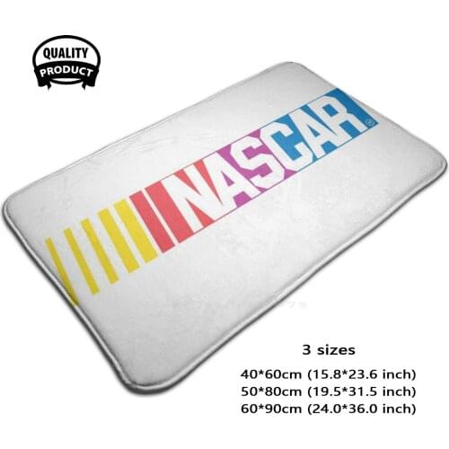 3D Soft Non-Slip Mat Rug Carpet Foot Pad National Association For Stock Car Auto Racing