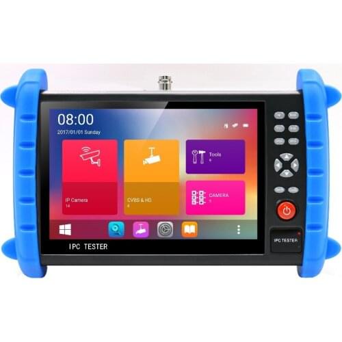 7 inch Touch Screen IP Camera / CCTV Analog CVBS Security Tester IPC Tester Support ONVIF/1080P HD camera/ HDMI / WIFI / POE.et