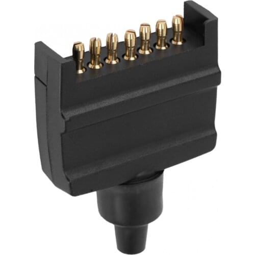 Australian 7 Pin Flat Male Trailer Socket Plug Connector Adapter for Caravan Trailer accesorios automovil
