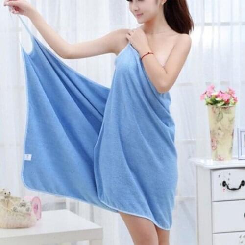 Coral Fleece Bath Towel Multi-Functional Towel Women Bath Robes Wearable Towel Dress Womens Lady Fast Drying Beach Spa Nightwear