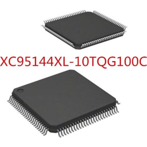 Free Shipping 100pcs/lot XC95144XL-10TQG100C XC95144XL-10TQ100C XC95144XL TQFP100 stock