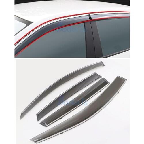 For Honda CRV CR-V CR V 2007 2008 2009 2010 2011 Window Exterior Visor Shade Sun Rain Guard Deflector Car Styling Accessories