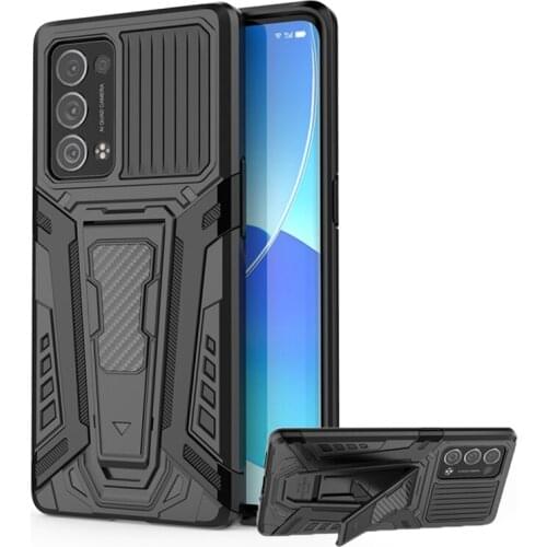 For Oppo Reno6 Pro Plus 5G Case Magnetic Car Holder Stand Bracket Shockproof Bumper Armor Back Phone Cover Reno 6 Pro Plus Case