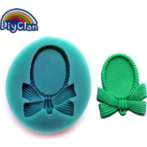 HOT Cake Tools silica gel mini Mirror fondant cake molds polymer clay mould Chocolate mould soap molds flakes kitchen F0293JZ35