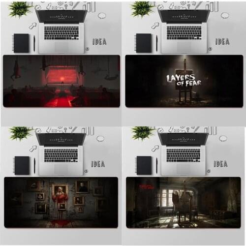 Gaming Mouse Pad Large Mouse Pad PC Gamer Computer Mouse Mat Big Mousepad Keyboard Desk Mat XXL Carpet Layers of Fear Mause Pad