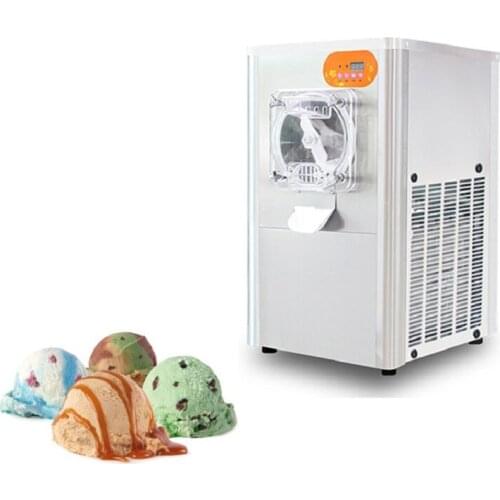 Commercial Hard Ice Cream Machine 16L/h Stainless Steel Ice Cream Maker 220V