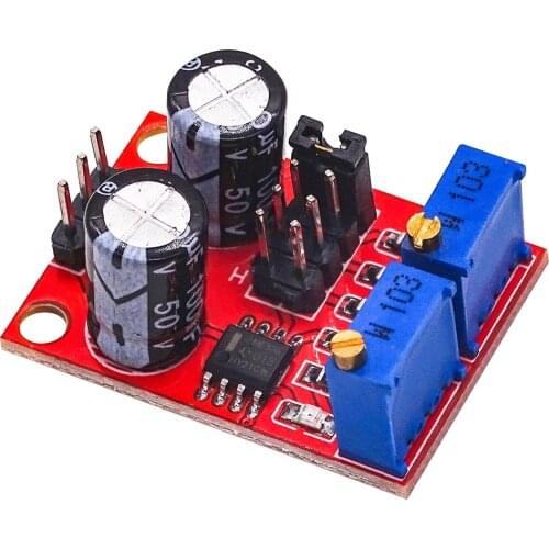 NE555 Pulse Frequency Duty Cycle Adjustable Module Square Wave Signal Generator
