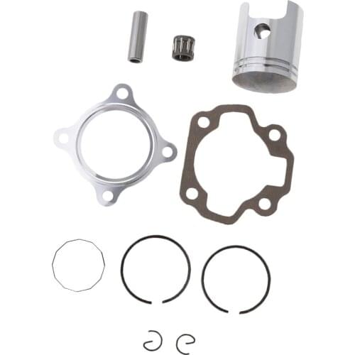 For Yamaha PW50 PW 50 Motorcycle 40mm Piston Rings Pin Engine Gasket Set Kit