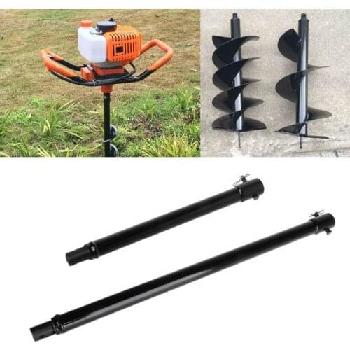 30/50cm Extension Auger Bit Extended Length Drill Bits For Hole Digger Earth Augers Plant Garden Tool