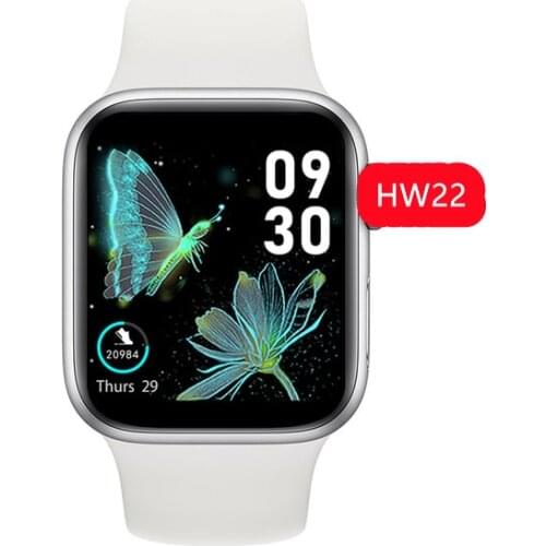 Best watch 6 IOS Smart watch HW22 smart bracelet custom dail Heart Rate Fitness Tracker Smart watch for IOS and Andoird