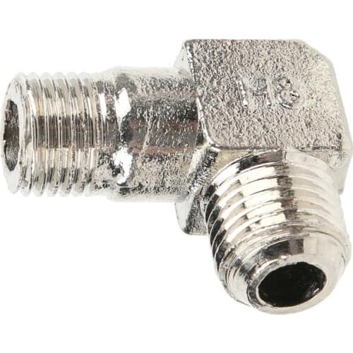 Air Pump Connection Elbow Tight Pipe Connection Elbow Zinc Alloy for Air Compressor