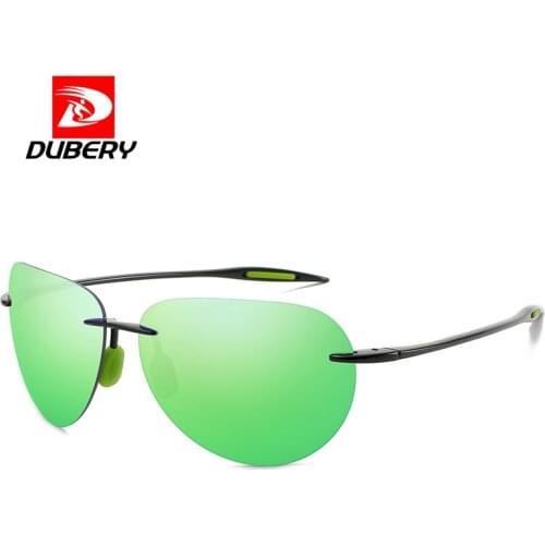 Classic Rimless Aviation Sports Polarized Sunglasses Men WomenDriving Golf Rectangle Ultralight Frame Sun Glasses UV400 De Sol
