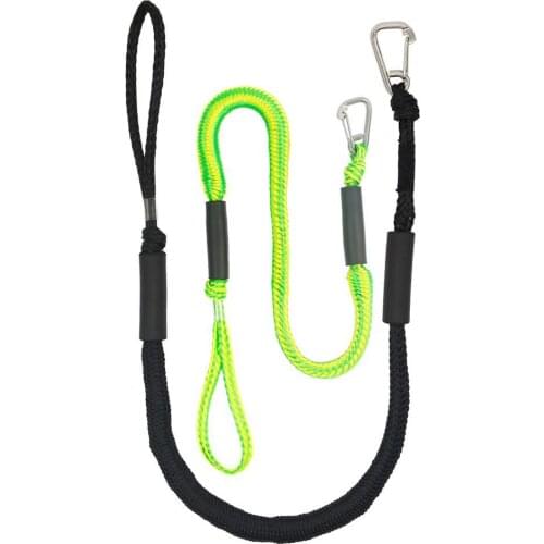 Boat Docking Rope Anchoring Rope Yacht Elastic Cord with Hook Portable Sturdy Boat Bungee Dock Line Bungee Cord Gadget for Ships