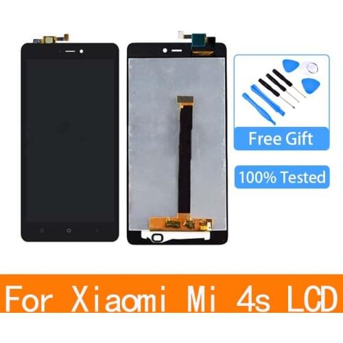 5.0" Lcd For Xiaomi Mi 4S LCD Display Touch Screen Panel Digitizer Replacement For Xiaomi 4S Mi4S Display Screen