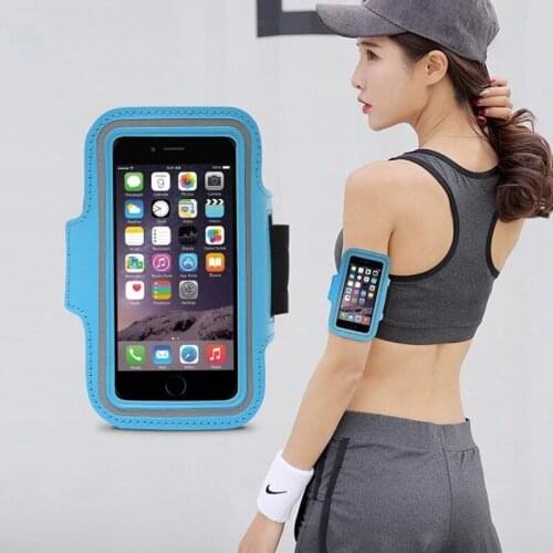 5 - 7inch Outdoor Sports Phone Holder Armband Case for Samsung Gym Running Phone Bag Arm Band Case for iPhone 12 Pro Max 11 x 7